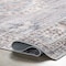 Nuloom Drina Distressed Machine Washable Area Rug 4ft x 6ft BIRV36A-406 - alternate 7